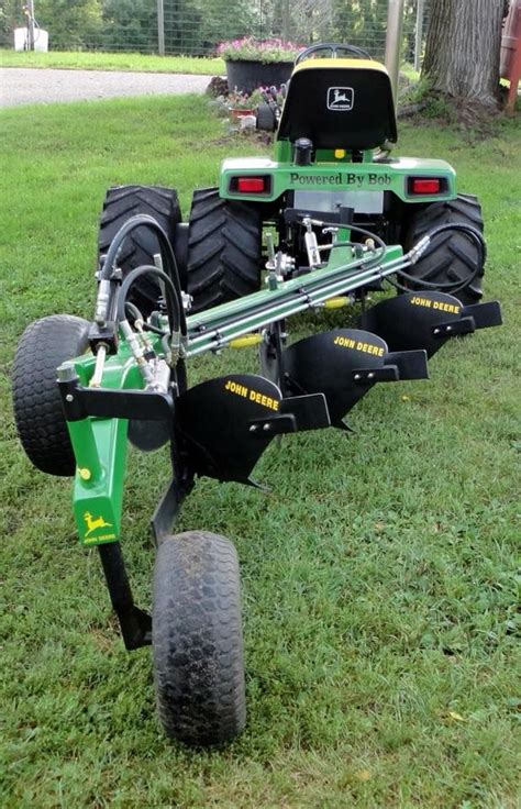 3 10s Bottom Plow Lawn N Garden Small Garden Tractor John Deere