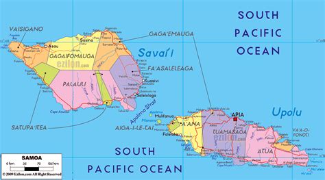 Samoa Location On World Map Us States Map