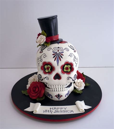 Image Result For Sugar Skull Cake Birthday Cake Gâteaux Décorés