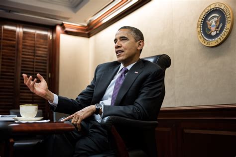 President Barack Obama Holds A Meeting In The Situation Room Of The