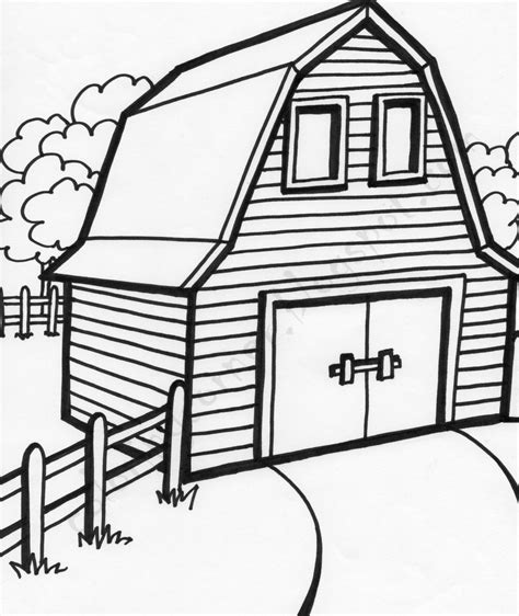 Coloring pages of dog weimaraner (self.coloringpages). Barn Coloring Pages