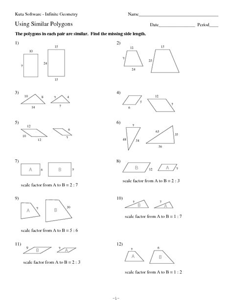 Geometry Polygons Worksheet Answer Key Pdf Mobinspire