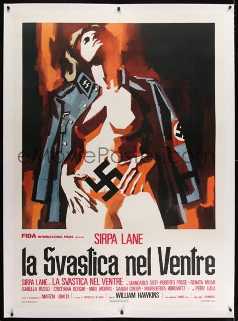 Emovieposter J Nazi Love Camp Linen Italian P Completely Different Artwork Of