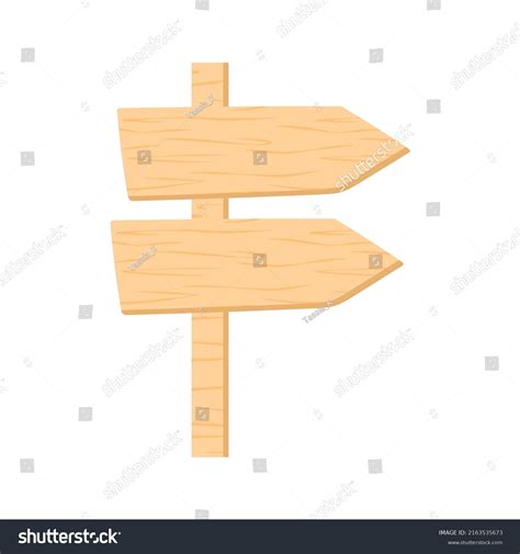 Empty Wooden Signboard Wood Texture Vector Stock Vector Royalty Free Shutterstock
