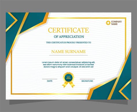 Free Printable Certificate Of Appreciation Templates