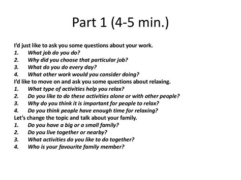 Ielts Speaking Part 1 Practice Questions Amp Sample Answers Gambaran