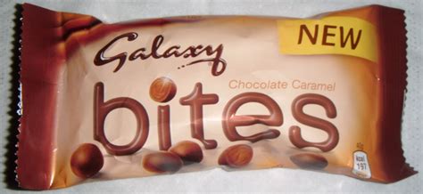 This bar of galaxy honeycomb is the smoothest milk chocolate combined salted caramel chocolate has just entered the mainstream market with the launch of galaxy salted caramel expected out end of february. FOODSTUFF FINDS: Galaxy Chocolate Caramel Bites (Nisa) [By ...