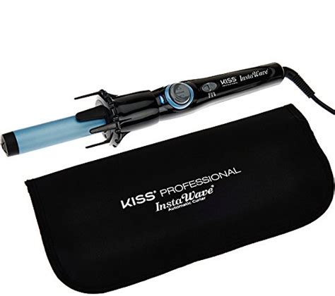 Kiss Professional Instawave Automatic Rotating Curling Iron 34 Pearl