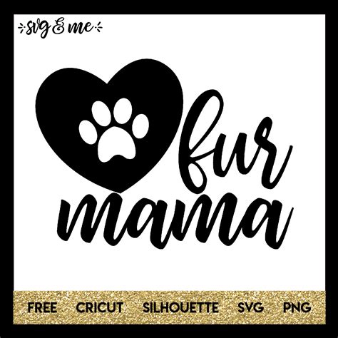 Instant Digital Download Dog Mom Svg Svg Png  For Cricut
