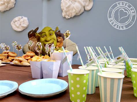 Love For Details Festa Di Compleanno A Tema Shrek Shrek Birthday