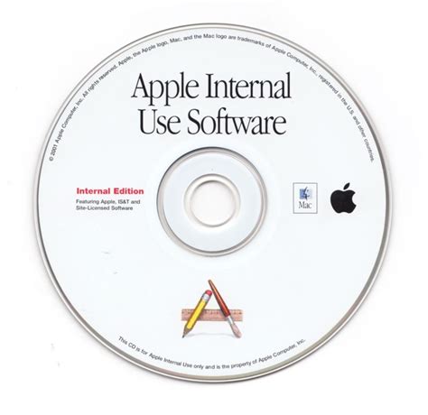 Mac Os X Apple Internal Edition Puma Cd Le Journal Du Lapin