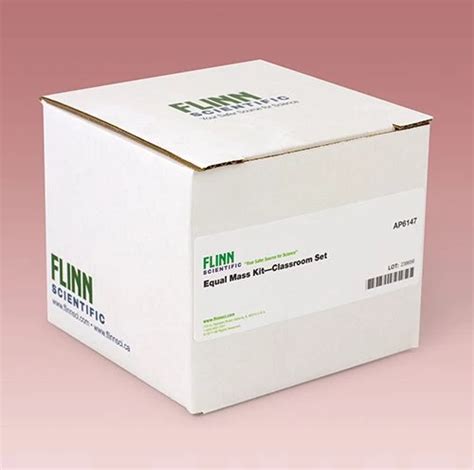 Equal Mass Kit—classroom Set Flinn Scientific