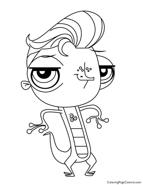 You'll find the famous mario and sonic, as well as characters from newer games like fortnite, angry birds, skylander. Littlest Pet Shop - Vinnie Terrio Coloring Page | Coloring ...