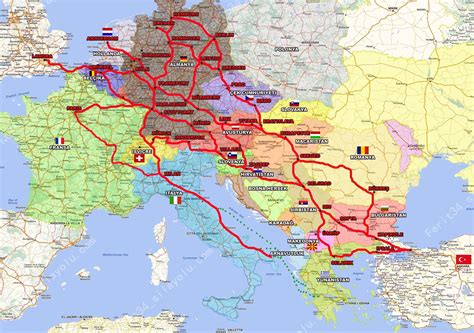 Karayolu ile Avrupa Turkiye Yolculugu Detaylari