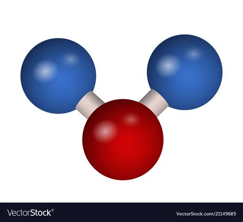 D Molecule Carbon Dioxide Royalty Free Vector Image