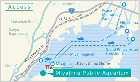 Miyajima Island Map