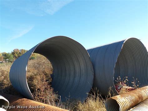 3 Corrugated Drainage Pipes In Valley Falls Ks Item Bp9392 Sold