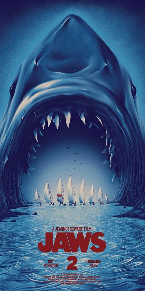 Jaws 2 hd wallpapers, desktop and phone wallpapers. Jaws 2 (1978) 2237 4500 by Benedict Woodhead | Carteles ...