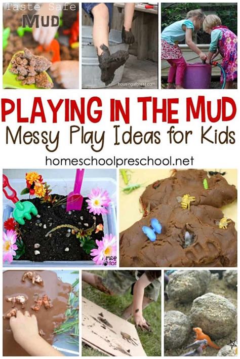 Ideas For Playing In The Mud Springtime Fun For Preschoolers In 2020