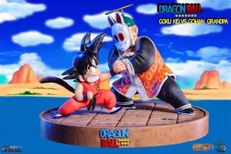 Mca Studio Kid Goku Vs Grandpa Son Gohan Dragon Ball