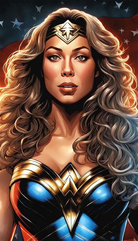 1 Woman 25 Years Old Mariah Carey As Wonder Woman Strength Grace