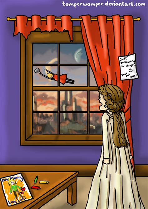 Doth Mother Know You Weareth Her Drapes - Doth Mother Know You Weareth Her Drapes? by TomperWomper on DeviantArt