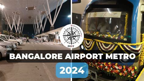 bangalore airport metro i phase 2b i blue line i namma metro work update i bangalore youtube