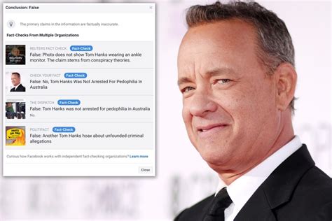 What Is The Conspiracy Theory About Tom Hanks Being Arrested In