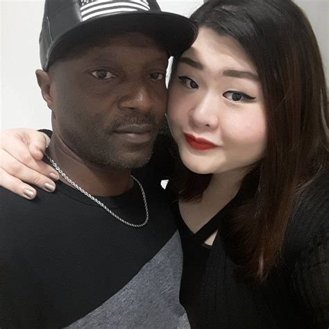 Asian And Black Couples — Nduka Nigerian And His Wife Ching