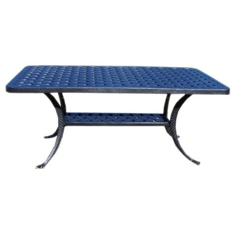 Cast Aluminum Outdoor Coffee Table 10181317 Shopping