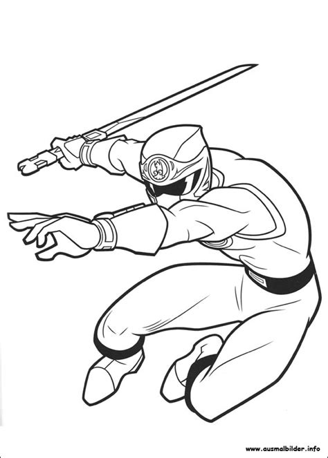 Ausmalbilder Power Ranger