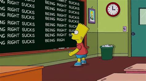 The Simpsons On Predicting Trump Presidency Being Right Sucks