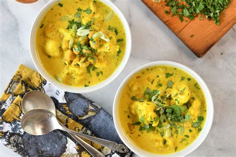 Cauliflower Chickpea Stew With Turmeric And Coconut Farmhouse Delivery
