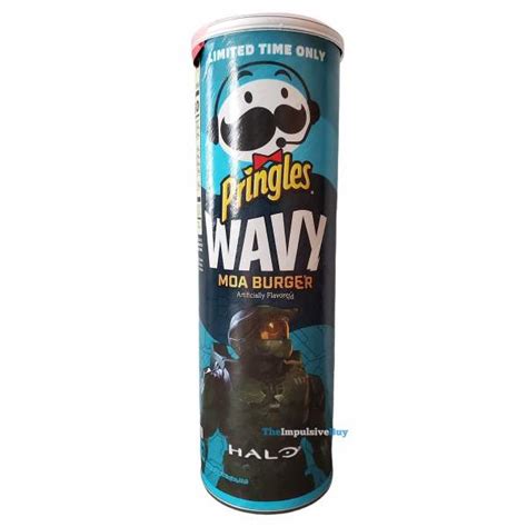 Review Pringles Wavy Halo Moa Burger Potato Crisps The Impulsive Buy