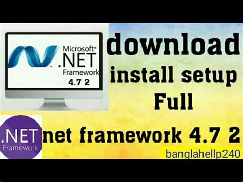 Download.net framework 4.0 this release has reached end of life, meaning it is no longer supported. Download & install . NET Framework 4.7.2 windows 7 - YouTube