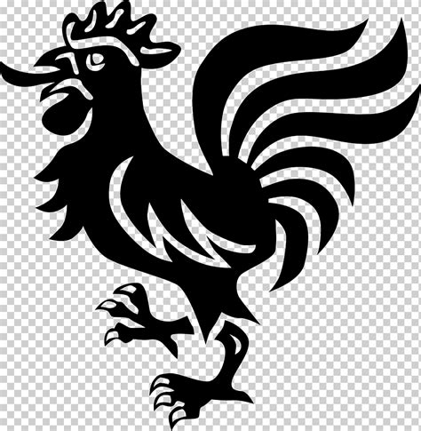 Chicken Logo Rooster Silhouette Drawing Retschow Pool Eightball