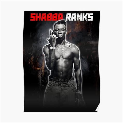 Shabba Ranks Ts Poster Posters Poster By Crative Redbubble