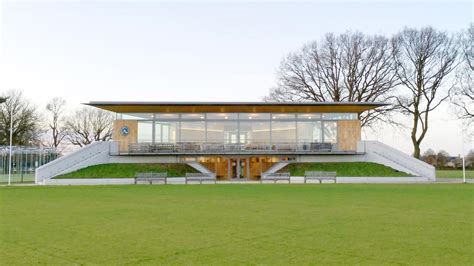 Oundle School Cricket Pavilion Levitate Archello