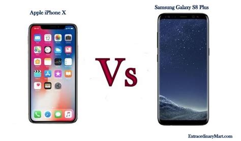 Full Specs Comparison Between The Iphone X Vs Galaxy S8 Plus And
