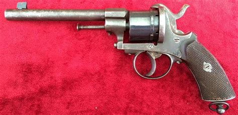X X X Sold X X X A 6 Shot Double Action 10 Mm Pinfire Revolver Much