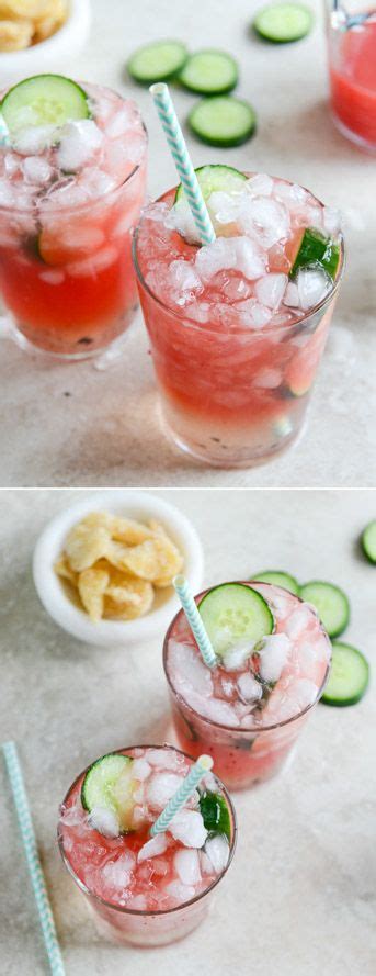 Watermelon Ginger Sparklers I Made Us A Mocktail Recipe Yummy