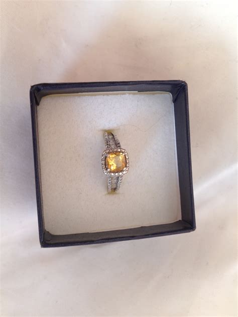 Kays Birthstone Diamond Ring Yellow In Briannametiviers Garage