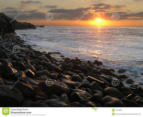 La Jolla Sunset Stock Photo Image Of Ocean Beach Destination 1497886