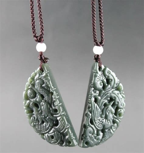 Koraba Fine Jewelry Hand Carved Lover S Ancient Chinese HeTian Jade
