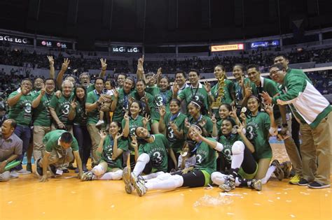 In Photos La Salle Beats Feu For 3rd Straight Womens Volleyball Crown