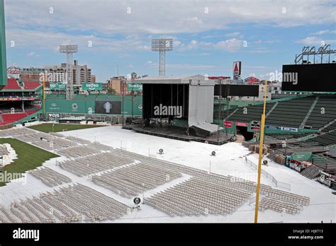 General View Inside Fenway Park Before A Live Music Concert Home Of