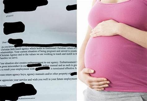Despiden A Una Mujer Soltera Embarazada Por Ser Una Vergüenza Para La