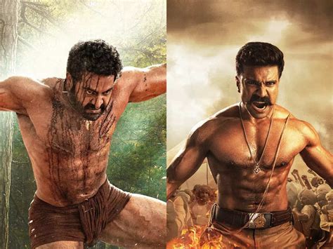 Pics Check Out These Powerful Posters Of Ram Charan And Jr Ntr From