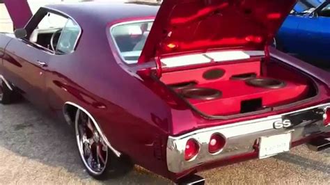 Candy Red Chevelle Ss Youtube