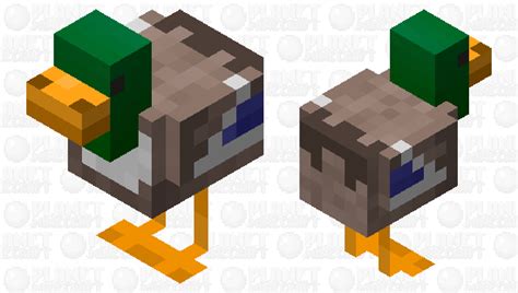 Minecraft Skin Template 64x64 Duck